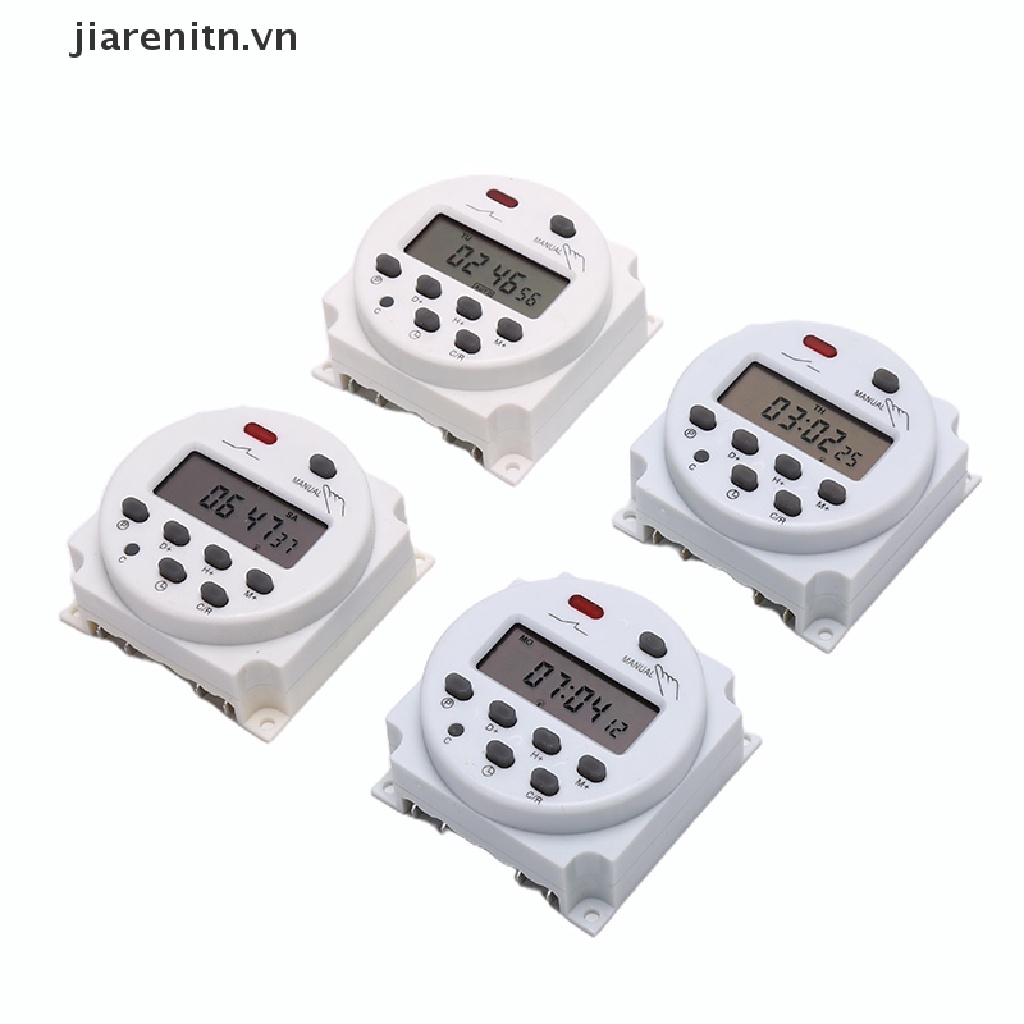 CN101A 12V 24V 110V 240V Digital LCD Power Timer Switch Relay .