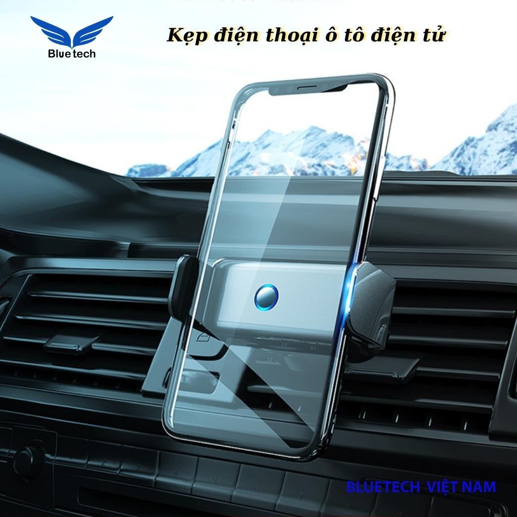 Kẹp điện thoại Ô Tô điện tử thông minh cảm biến cửa gió trên xe hơi, Giá đỡ thoại ô tô cao cấp cảm ứng xoay 360 độ