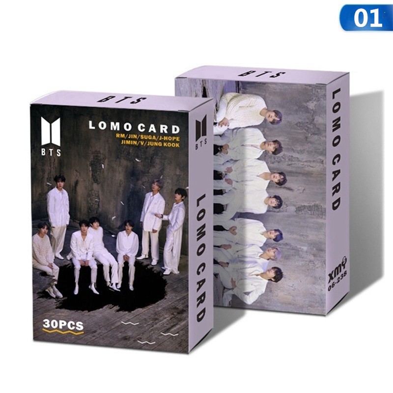 Hộp 30 Ảnh Lomo Card Nhóm Nhạc Kpop BTS Map of the Soul 7