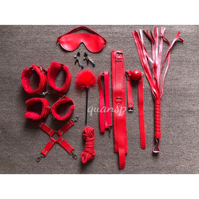 (video thật+ảnh thật) Bộ 10 món cosplay hóa trang tạo kiểu màu đỏ | BigBuy360 - bigbuy360.vn