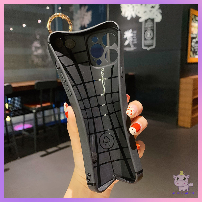 Ốp Lưng Silicone In Hình Cầu Vồng Có Dây Đeo Tay Cho Oppo Reno 5 Reno 5f Reno 5pro Reno 4 4g Reno 4f Reno 4f Reno 4lite Reno 3 A91