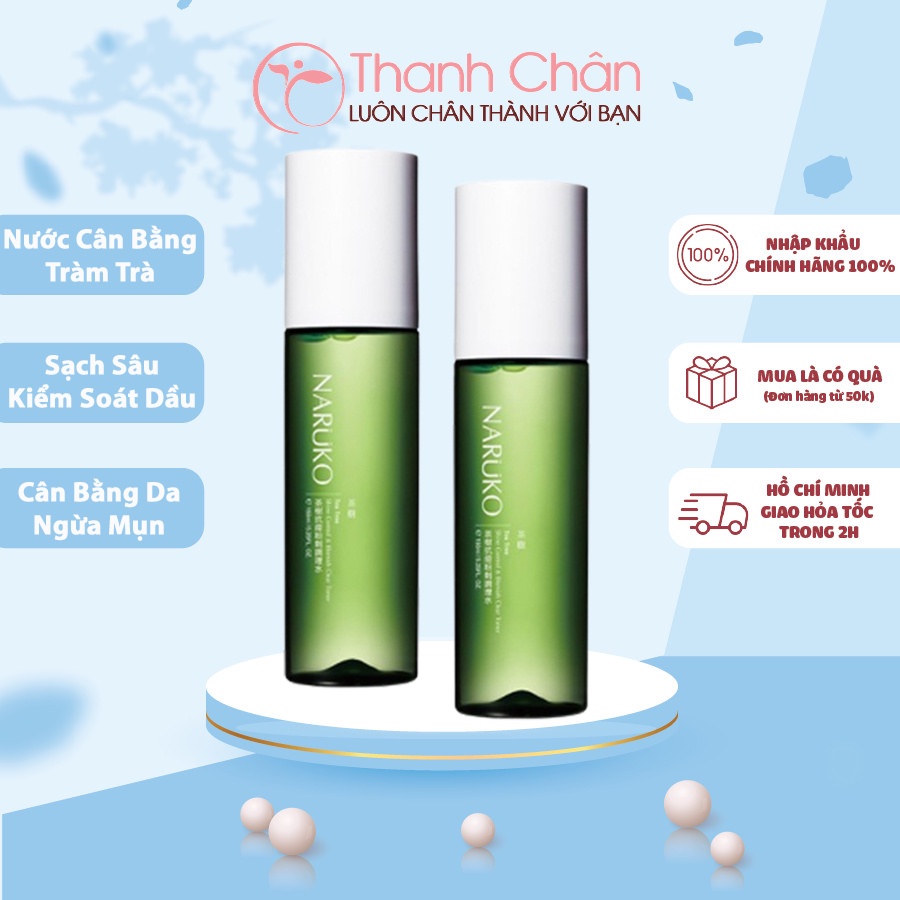 Nước hoa hồng Naruko Tea Tree Shine Control &amp; Blemish Clear Toner