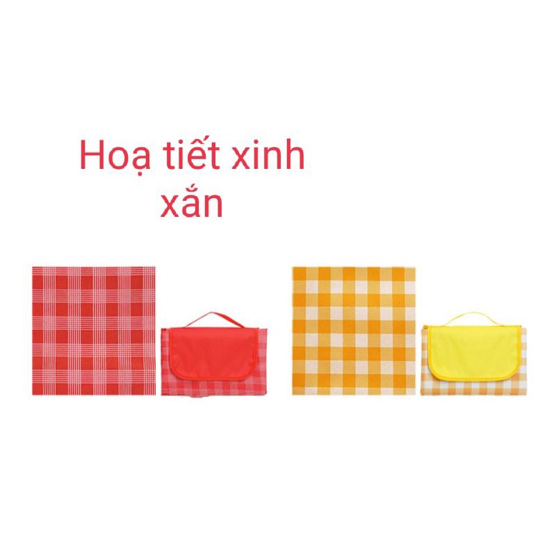 Thảm trải Picnic dã ngoại cực xinh xắn 145x200cm