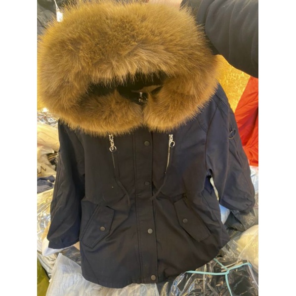 Áo khoác parka nữ mũ lông nhìu màu  cao cấp Áo khoác kaki  quảng châu