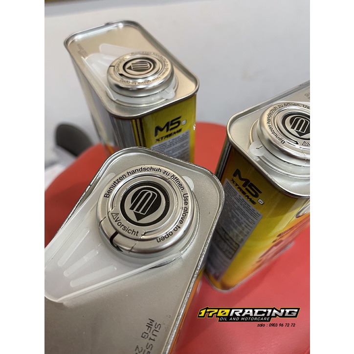 (HCM) Nhớt Xe Máy UNITED OIL M5 XTREME 4T SAE 5W50  100% FULLY SYNTHETIC Dung Tích 1000 ML