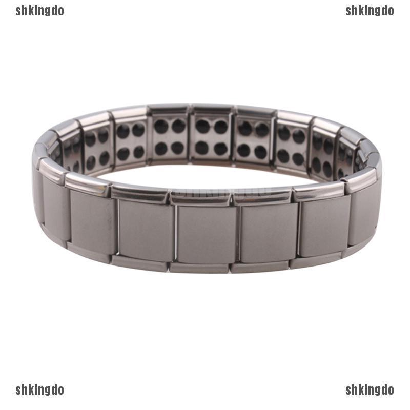THINH Vòng tay nam châm phong thủy Germanium thời trang cho sức khỏe