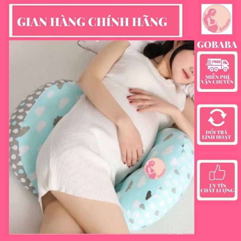 Gối bầu giam đau lưng cho mẹ bầu