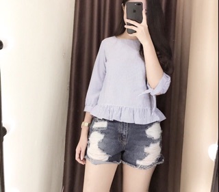 Áo plum Oasis