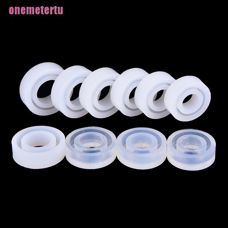 Khuôn Silicon Hình Tròn Trong Suốt Dùng Làm Trang Sức DIY
