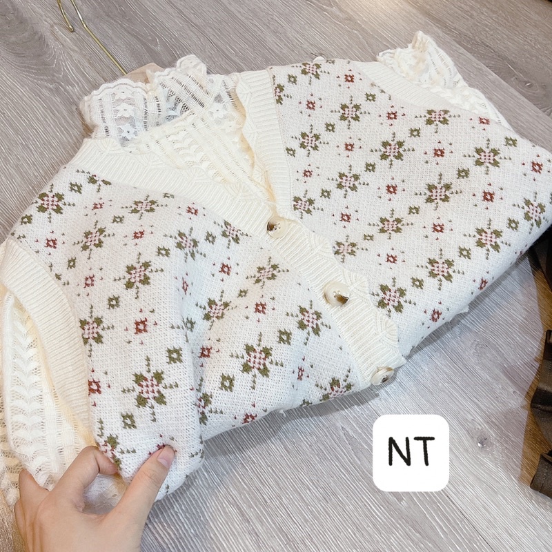 BÁN SỈ SÉT ÁO GHILE LEN HOA NHÍ + SƠ MI REN CHO NỮ | BigBuy360 - bigbuy360.vn