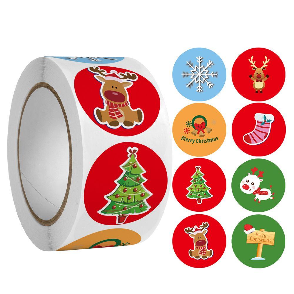 Sticker Dán Trang Trí Giáng Sinh Chữ Merry Christmas