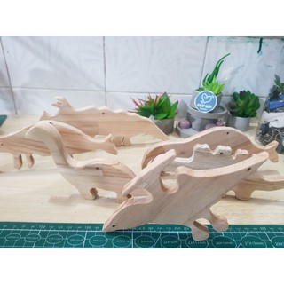 KHỦNG LONG GỖ 10 CON KHÁC NHAU