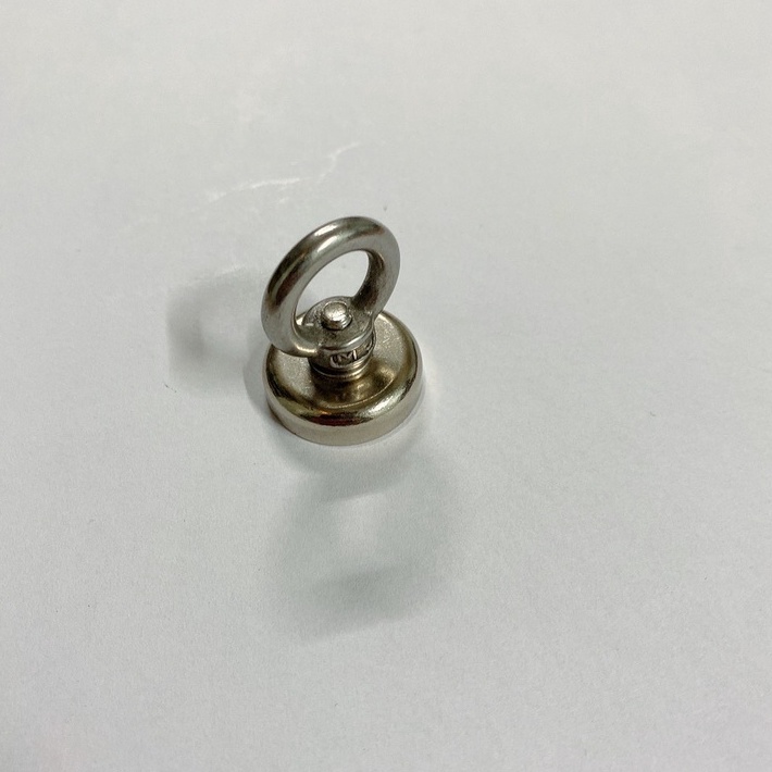 Nam châm móc treo tròn cứu hộ D20mm, D25mm,D32mm D42mm- Móc treo nam châm lực hút siêu khỏe