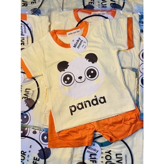 bộ cộc tay thun lạnh minky phối
