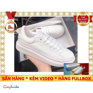 ⚡Giá rẻ⚡  ⚡Bán sỉ⚡ Giày thể thao MC Queen màu trắng full