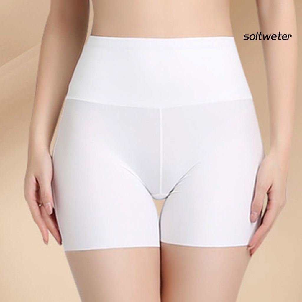 Quần lót ôm sát không đường may lưng cao co giãn thoáng khí thời trang mùa hè cho nữ