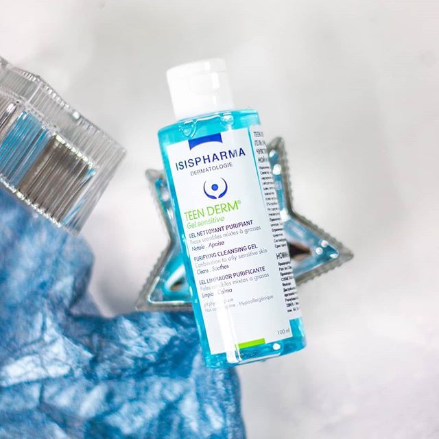 Sữa rửa mặt Isis Pharma Teenderm Sensitive Gel rửa mặt da nhạy cảm 100ml