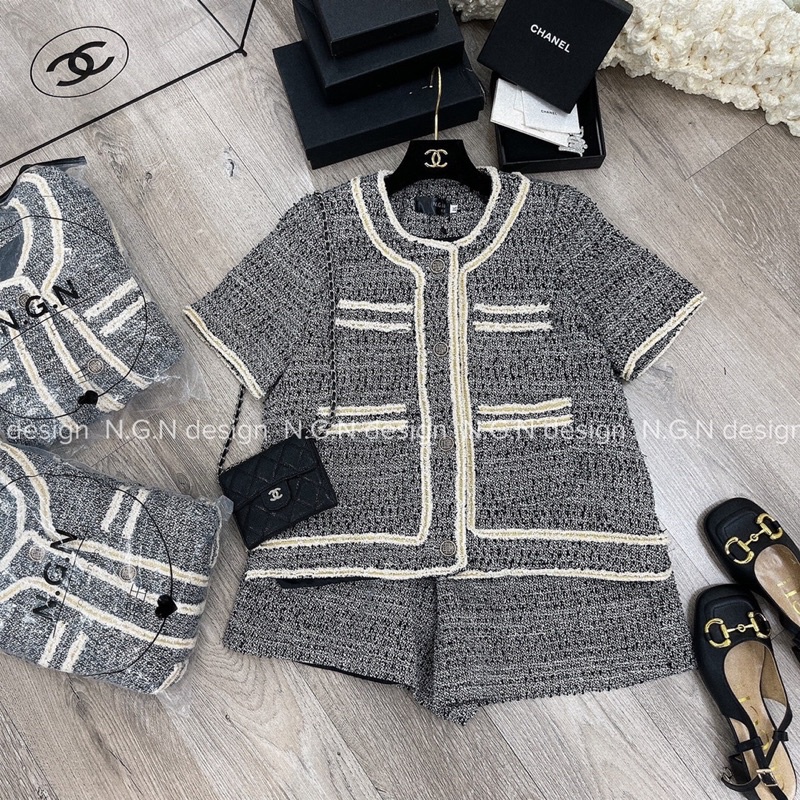 Set dạ đùi cọc tay hàng Quảng Châu cực chất