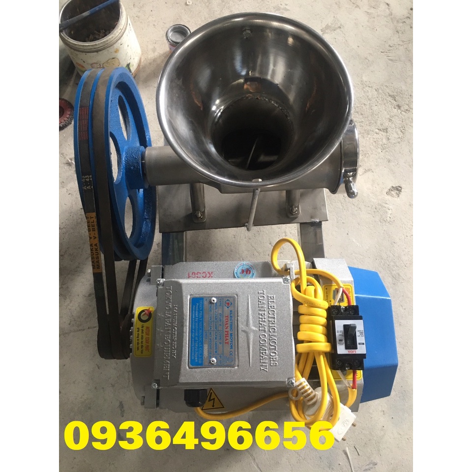 Máy xay xương, xay thịt, xay xôi làm bánh dày cối 12 inox
