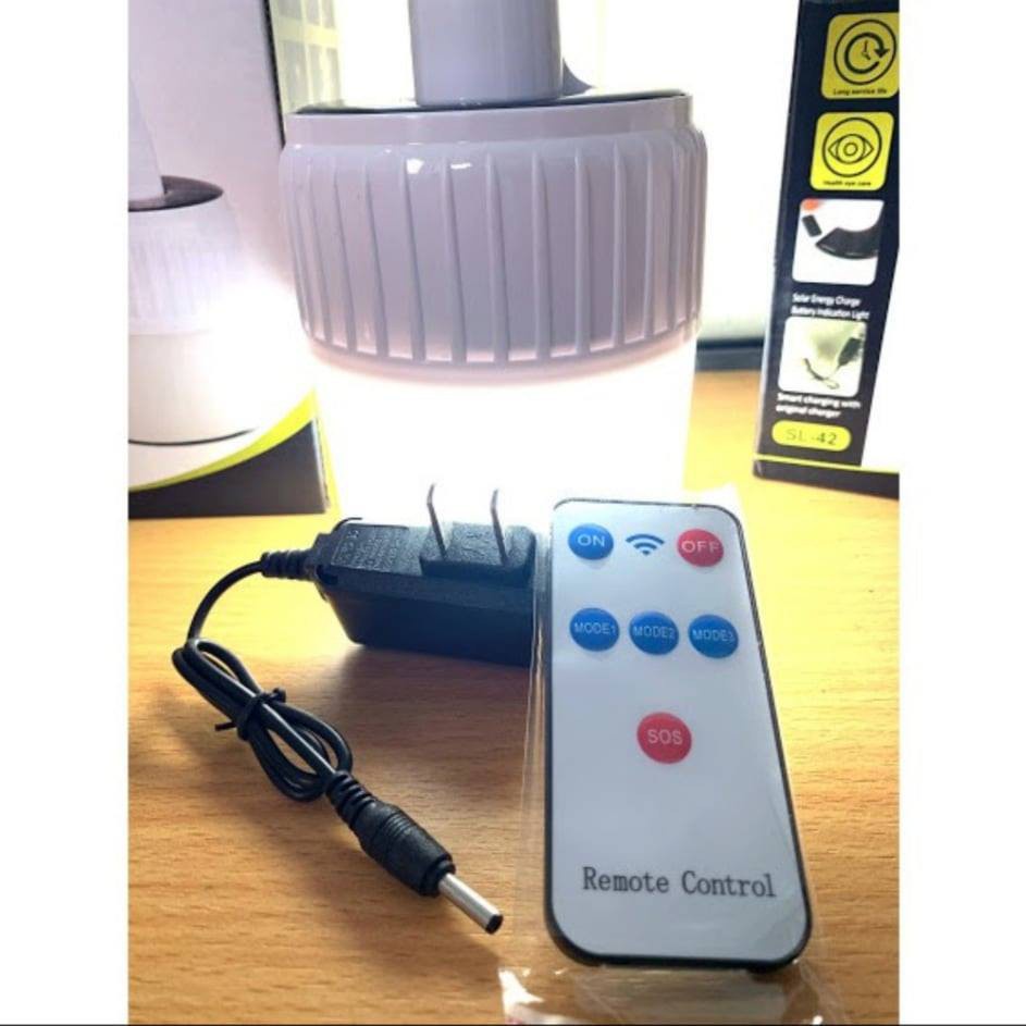 (Bán Buôn Sỉ) Bóng đèn tích điện 100W có điều khiển T2