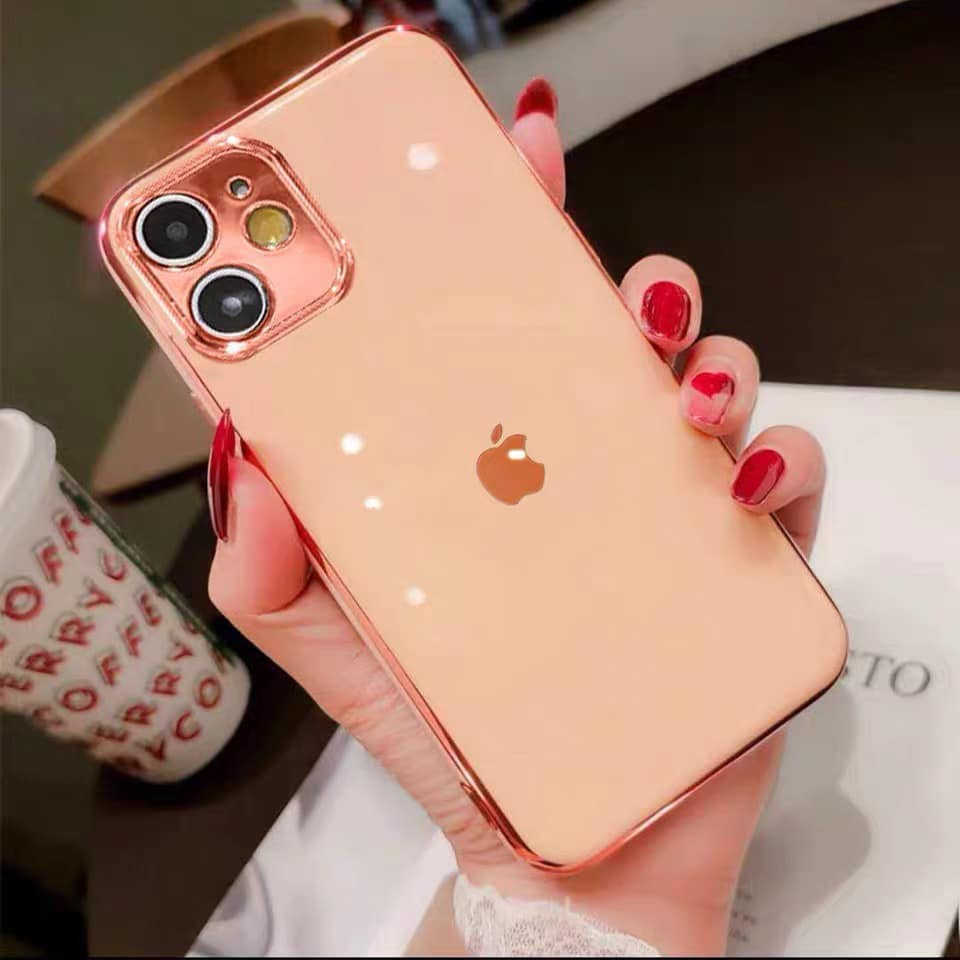 ⚡ốp lưng iphone ⚡ viền mạ vàng 24k logo táo độc lạ dẻo bóng ip 6,6s/6-6s-plus/7,8/7,8 plus/X-Xs/XSmax/11/11-pro max | WebRaoVat - webraovat.net.vn