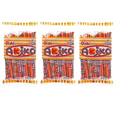 {re Vô Địch]Bánh Snack Que Akiko Oishi Các Vị Gói 160g