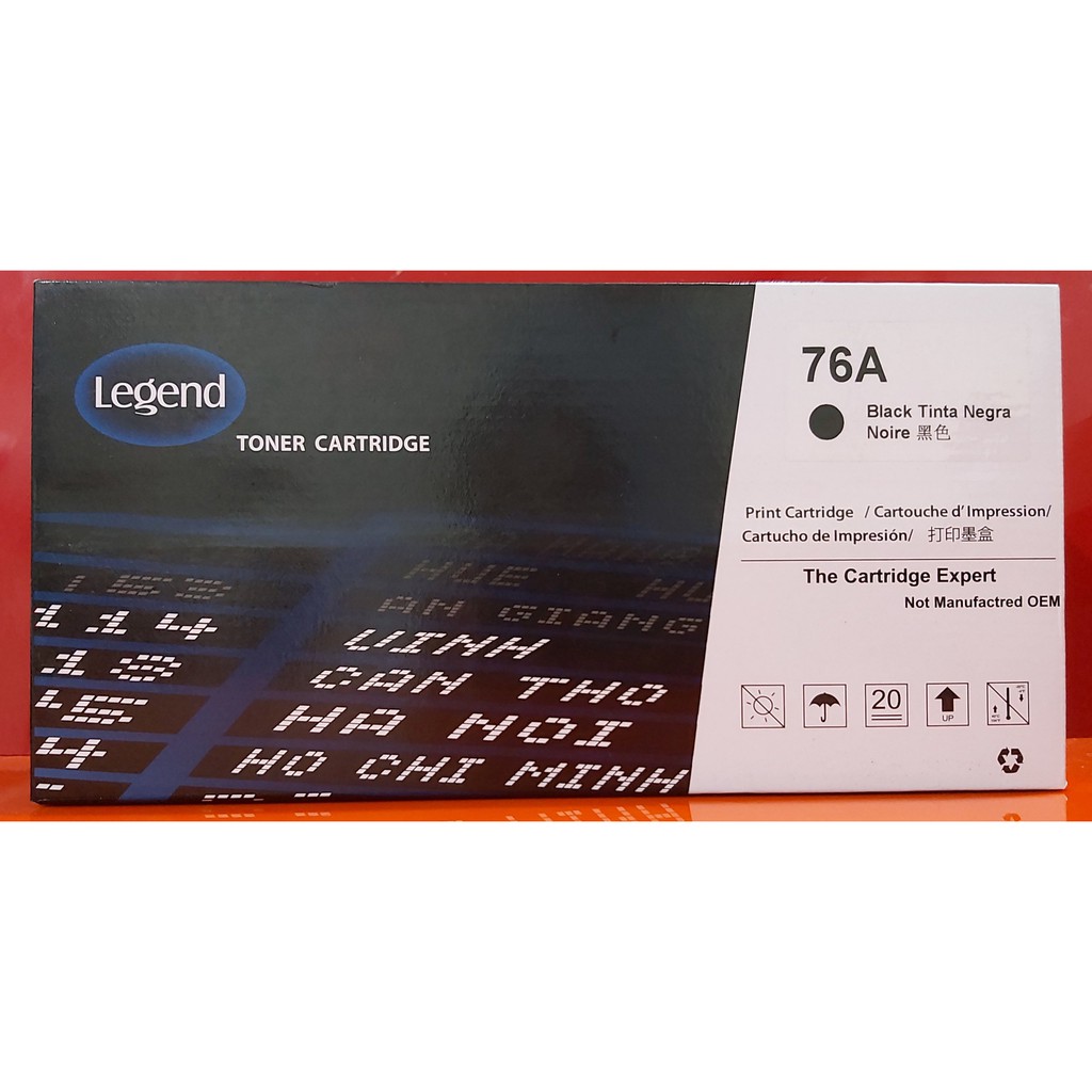 Hộp mực 76A ( CF 276A ) dùng cho máy in HP LaserJet Pro: M404dn, M404n, M404dw, M304a,..( No chip )