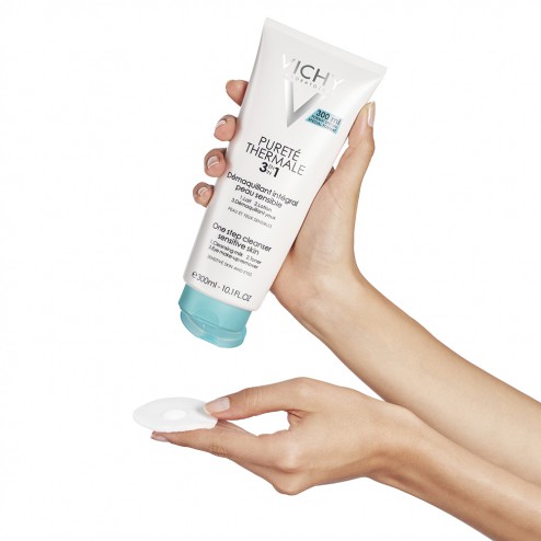 [Mã 153FMCGSALE1 giảm 10% đơn 250K] Sữa rửa mặt Vichy 3 trong 1 làm sạch sâu tẩy trang toner