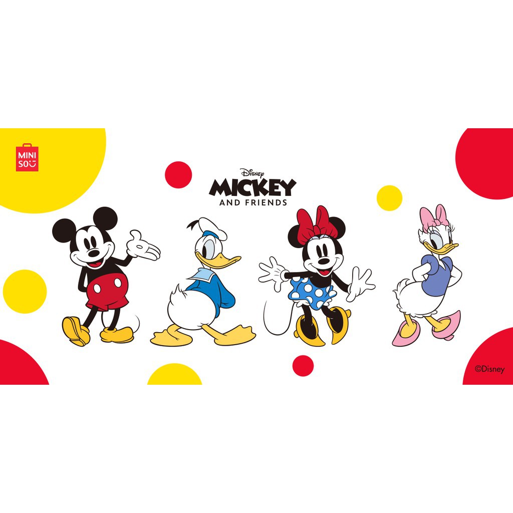 [Mã MINI11FFF giảm 5% đơn 150K] Bịt Mắt Che Mắt Ngủ Mickey Mouse Miniso x Disney Collection