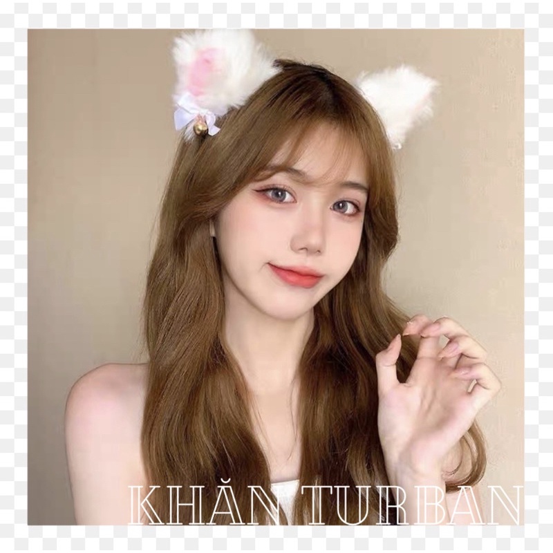 Cài tóc tao mèo có chuông xinh cosplay