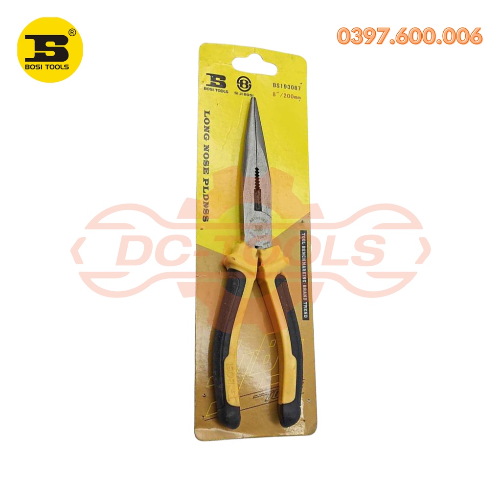 BỘ KÌM THÔNG DỤNG BOSI NHỌN, CẮT, ĐIỆN DC-TOOLS