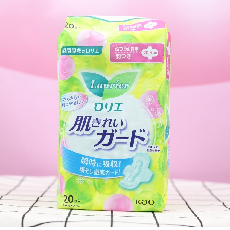 Băng vệ sinh Laurier, băng vệ sinh ban đêm, hàng ngày Nhật Bản
