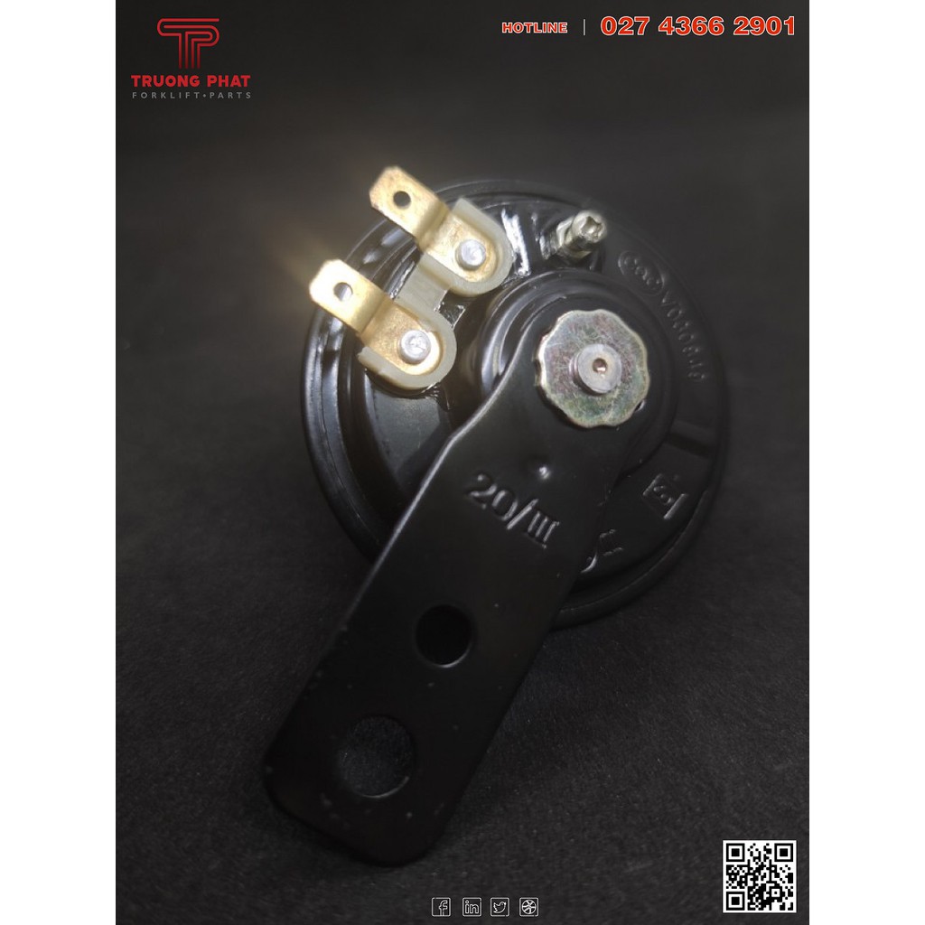 PHỤ TÙNG XE NÂNG - KÈN ĐIỆN XE NÂNG 48V 80V -  FB10~30 FORKLIFT UNIVERSAL HORN 48V 80V