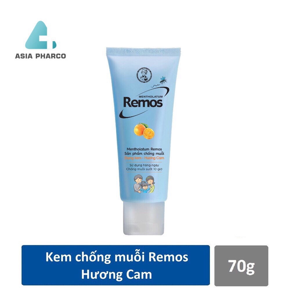 Kem chống muỗi Rohto Metholatum Remos Hương Cam 70g