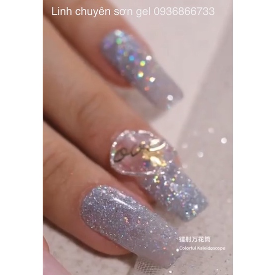 Nhũ hạt 7 Sắc cầu vồng - 1 chai duy nhất