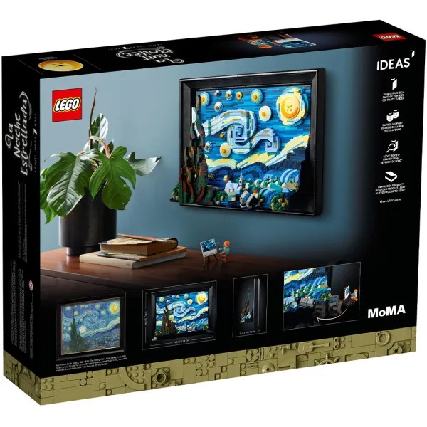Lego 21333- Bầu trời đầy sao của  Vincent Van Gogh