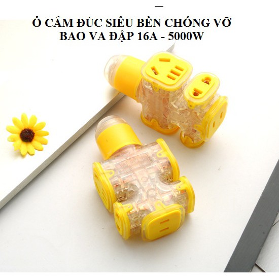 ổ cắm đúc 16 lỗ 16A - 5000W