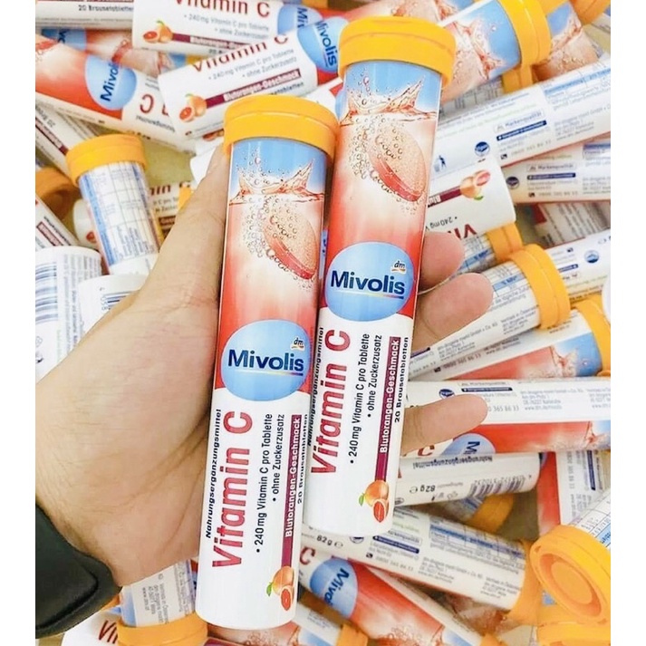 C sủi Mivolis Đức ống 20 viên