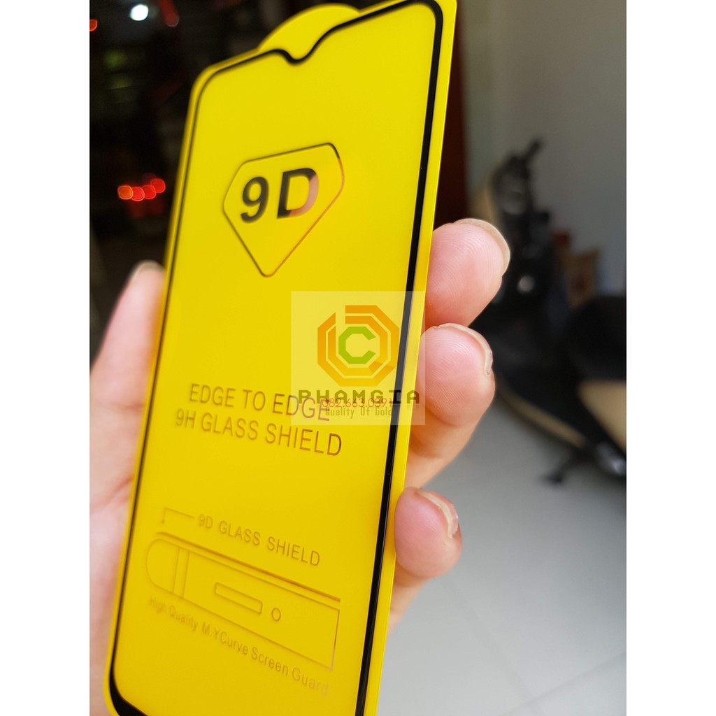 Kính cường lực Samsung A12 full màn hình, không chấm liti