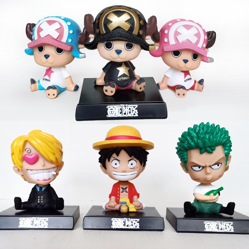 Mô Hình Luffy One Piece Đảo Hải Tặc Trang Trí Decor Bàn Làm Việc Bàn Học Taplo Ô Tô - Phụ Kiện Xe Hơi Hitechlife