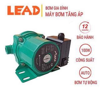 Máy Bơm tăng áp LEAD LE15-9A, 100W, Chạy tự động, Không ồn, Công nghệ Nhật Bản
