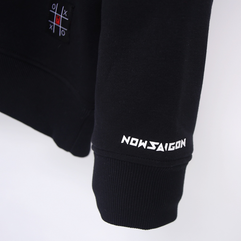 Áo khoác nỉ NEEDS OF WISDOM Pixel Nowsaigon Sweater - Local Brand Chính Hãng