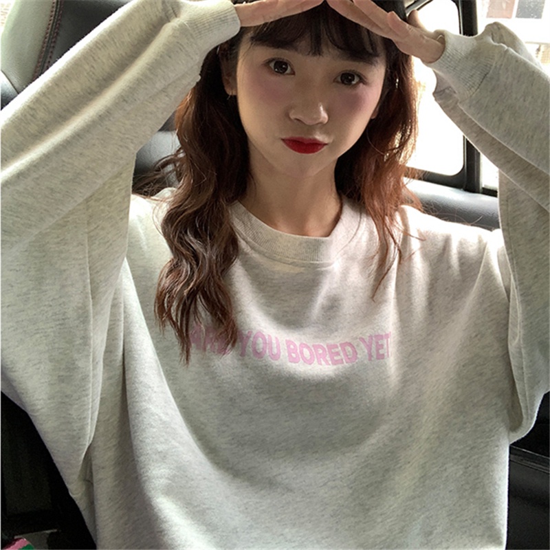 NRVP Áo Hoodie Dáng Rộng Thời Trang Hàn Quốc 2022 Dành Cho Nữ