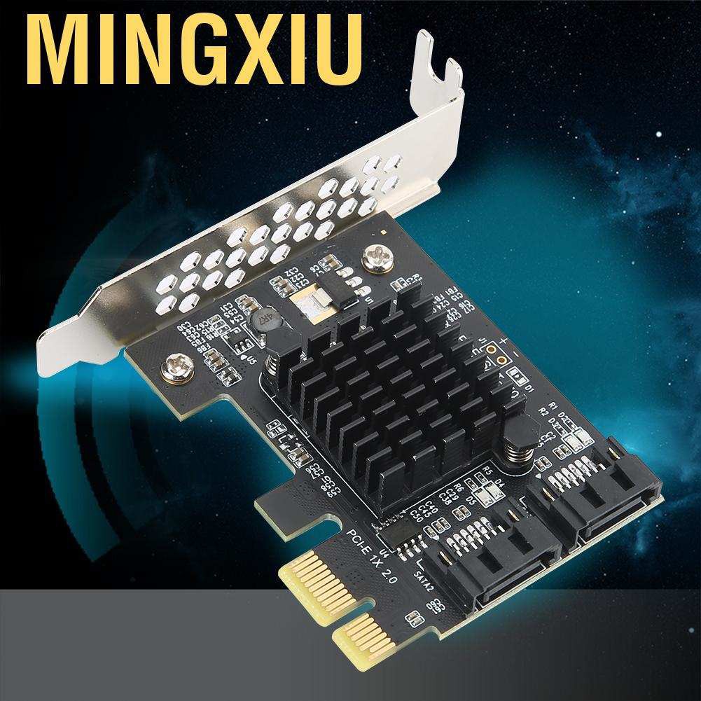 Card Mở Rộng 2 Cổng Pci-e Sang Sata 3.0 Ahri 1.0 Ide 6gbps Fo