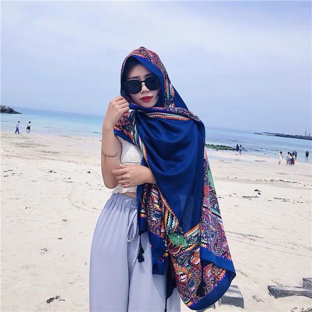 KHĂN CHOÀNG BOHO VINTAGE