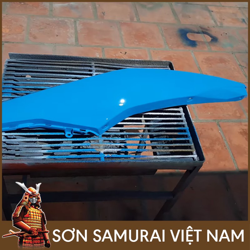 Màu Xanh Da Trời 312 Sơn Xịt Samurai Việt Nam - Combo Màu Xanh 312