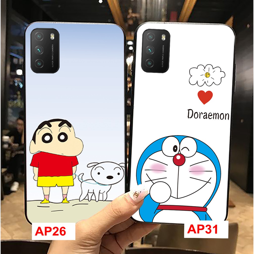 ỐP LƯNG XIAOMI REDMI 9T- POCO M3 -POCO X3 NFC HÌNH DOREMON SHIN ĐÁNG YÊU