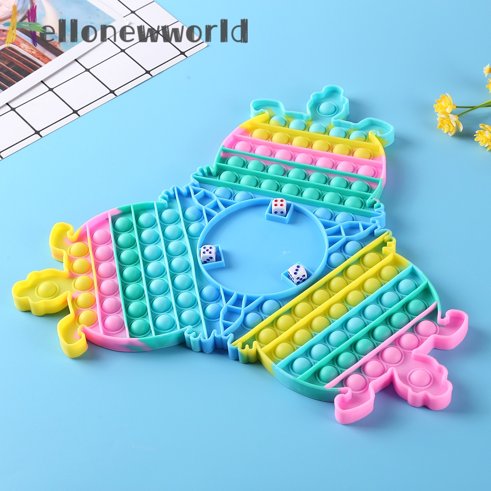 Đồ chơi bàn cờ rùa bằng silicone dành cho trẻ em