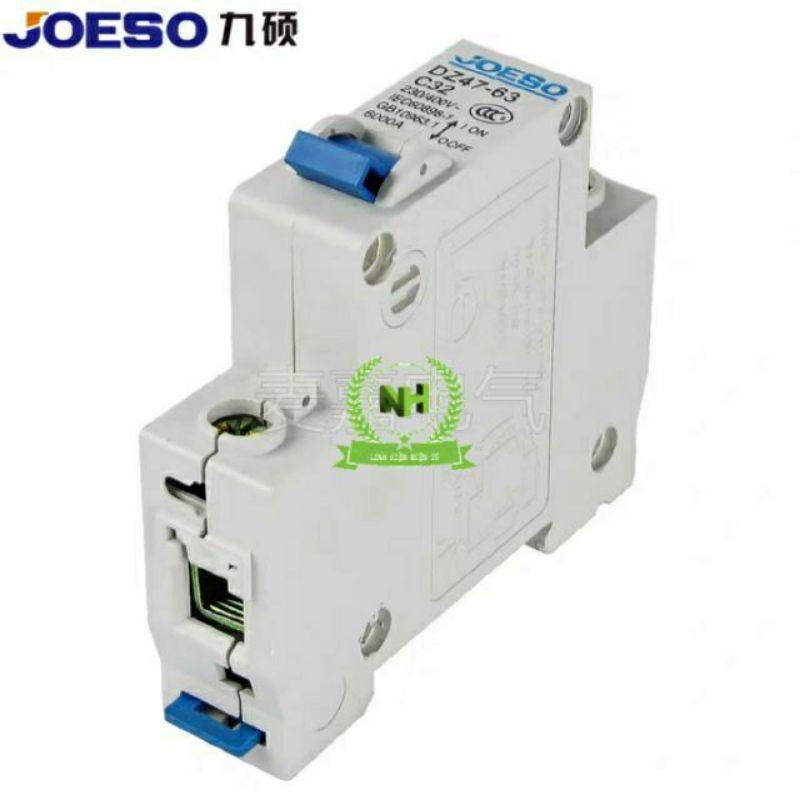 Aptomat JOESO At 1Pha Áttomat 1TEP hộ gia đình DZ47-63 (16A, 20A, 32A, 50A, 63A)