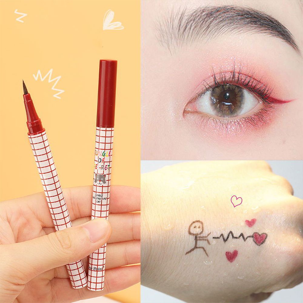 [Hàng mới về] Bút kẻ mắt dạng lỏng nhanh khô chống thấm nước lâu trôi nhiều màu sắc thời trang mới cho nữ